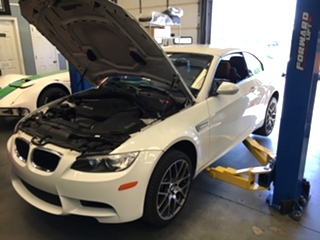 E93 BMW M3 Maintenance  E93 BMW M3 Maintenance. Fresh 10w60 oil service and inspection for this 2011 BMW M3 Convertible. 